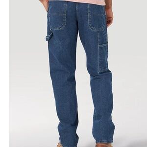 NWT Men's Blue Denim Wrangler Carpenter Jeans Sz 30 X 30